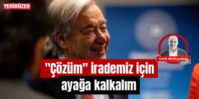 Çözüm irademiz için ayağa kalkalım
