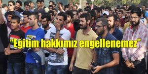 YDÜdeki Kürt öğrenciler TC Elçiliği önüne yürüdü…