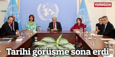 Tarihi görüşme sona erdi