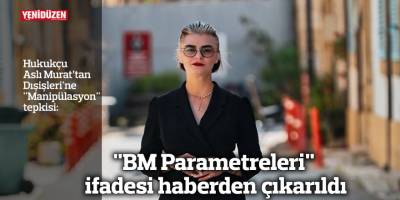 "BM Parametreleri" ifadesi haberden çıkarıldı