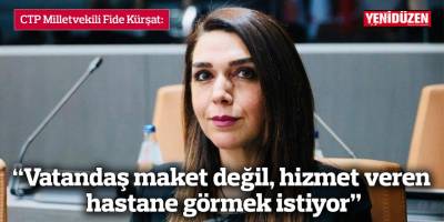 "Vatandaş maket değil, hizmet veren hastane görmek istiyor"