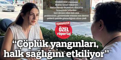 “Çöplük yangınları, halk sağlığını etkiliyor”