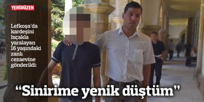 “Sinirime yenik düştüm”