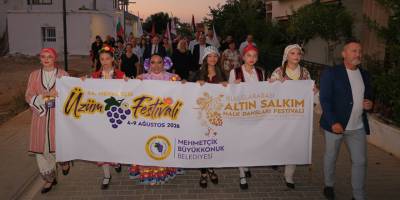 64. Geleneksel Mehmetçik Üzüm Festivali başladı