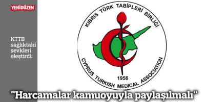 "Harcamalar kamuoyuyla paylaşılmalı"