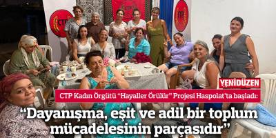 “Dayanışma, eşit ve adil bir toplum mücadelesinin parçasıdır”