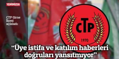 “Üye istifa ve katılım haberleri doğruları yansıtmıyor”
