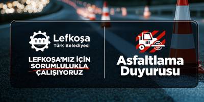 LTB, Mehmet Akif Caddesi'nde asfaltlama çalışması yapılacağını duyurdu