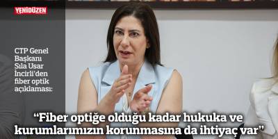 “Fiber optiğe olduğu kadar hukuka ve kurumlarımızın korunmasına da ihtiyaç var”