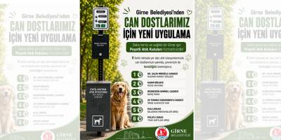 Girne Belediyesi, “Evcil Hayvan Atık İstasyonları” uygulamasını hayata geçirdi