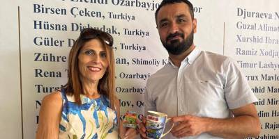 Ressam Zühre Özkaraman uluslararası sanat çalıştayına katıldı