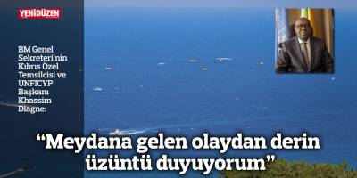 "Meydana gelen olaydan derin üzüntü duyuyorum"