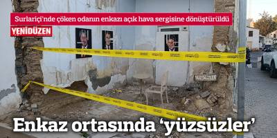 Enkaz ortasında ‘yüzsüzler’