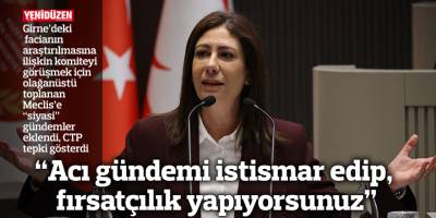 “Acı gündemi istismar edip, fırsatçılık yapıyorsunuz”