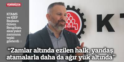 “Zamlar altında ezilen halk, yandaş atamalarla daha da ağır yük altında”