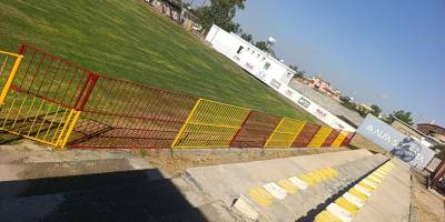 Paşaköy Hasan Onalt Stadyumu bakım-onarım çalışmaları tamamlandı
