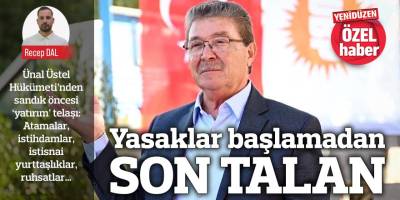 Yasaklar başlamadan SON TALAN