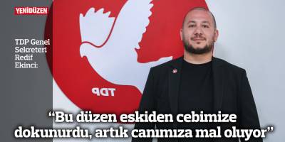 “Bu düzen eskiden cebimize dokunurdu, artık canımıza mal oluyor”