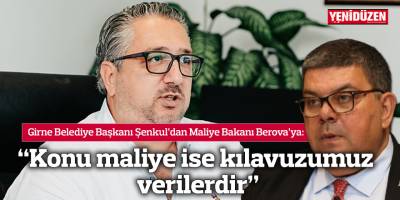 “Konu maliye ise kılavuzumuz verilerdir”
