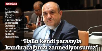 “Halkı kendi parasıyla kandıracağınızı zannediyorsunuz”