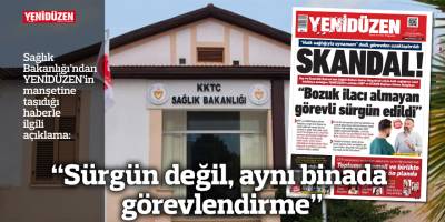 “Sürgün değil, aynı binada görevlendirme”