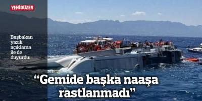 "Gemide başka naaşa rastlanmadı"