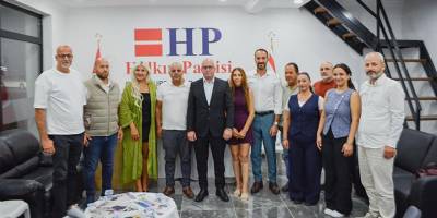 CTP Güzelyurt İlçesi, Halkın Partisi Güzelyurt İlçesi’ni ziyaret etti