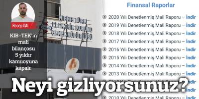 Neyi gizliyorsunuz?