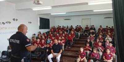 İtfaiye Haftası'nda öğrenciler ve vatandaşlar bilgilendirildi