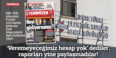 ‘Veremeyeceğimiz hesap yok’ dediler, raporları yine paylaşmadılar!
