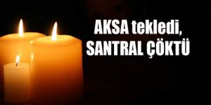 Ülke karanlığa gömüldü