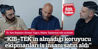 "KIB-TEK’in almadığı koruyucu ekipmanları iş insanı satın aldı"