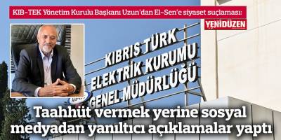 Taahhüt vermek yerine sosyal medyadan yanıltıcı açıklamalar yaptı