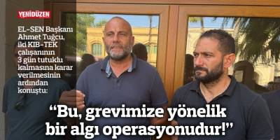 “Bu, grevimize yönelik bir algı operasyonudur!”