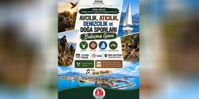 ‘Avcılık, Atıcılık, Denizcilik ve Doğa Sporları Buluşma Günü’ düzenleniyor