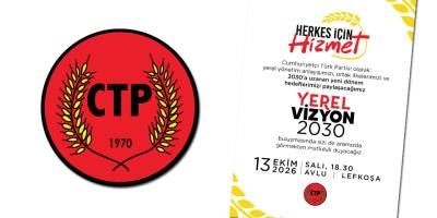 CTP, “Yerel Vizyon 2030” için buluşuyor