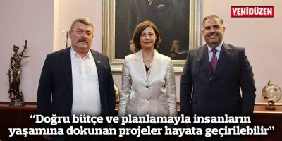 “Doğru bütçe ve planlamayla insanların yaşamına dokunan projeler hayata geçirilebilir”