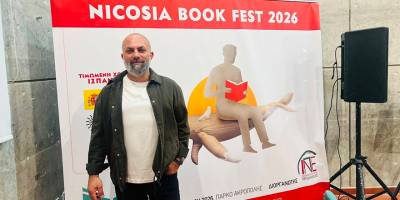 Korkmazhan, güneyde yapılan Lefkoşa Kitap Festivali’ne konuk oldu