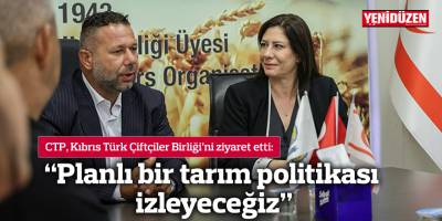 İncirli: Planlı bir tarım politikası izleyeceğiz