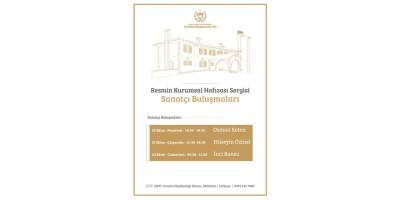 Eski Cumhurbaşkanlığı binasındaki sergi için öğrenci turları ve sanatçı buluşmaları düzenlenecek