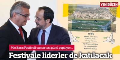 Pile Barış Festivali cumartesi günü yapılıyor...