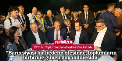 İncirli: “Barış siyasi bir hedefin ötesinde, toplumların birbirine güven duyabilmesidir”