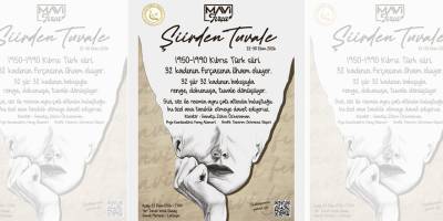 “Şiirden Tuvale” Lefkoşa’da sergilenecek