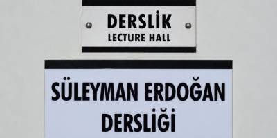 Süleyman Erdoğan’ın adı öğrencisi olduğu Yakın Doğu Üniversitesi’nde yaşayacak