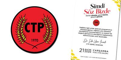 CTP, sağlık politikaları alanında “Ortak Gelecek Programı'nı" tanıtacak