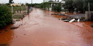 Yağışlar BATIyı vurdu...