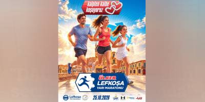 Lefkoşa Yarı Maratonu’ndan dolayı bazı yollar araç trafiğine kapatılacak