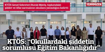 KTÖS: “Okullardaki şiddetin sorumlusu Eğitim Bakanlığıdır”