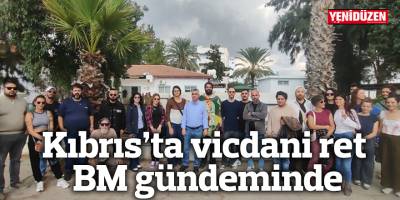 Kıbrıs’ta vicdani ret BM gündeminde
