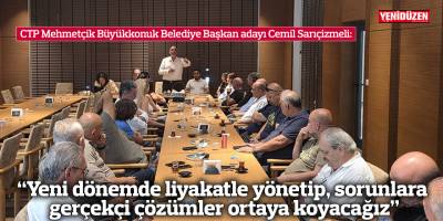 “Yeni dönemde liyakatle yönetip, sorunlara gerçekçi çözümler ortaya koyacağız”